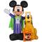 5ft. Airblown® Inflatable Mickey & Pluto with Treat Sack